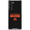 NFL Cincinnati Bengals Black Performance Series Galaxy S24 FE Clear Case