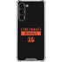 NFL Cincinnati Bengals Black Performance Series Galaxy S24 FE Clear Case