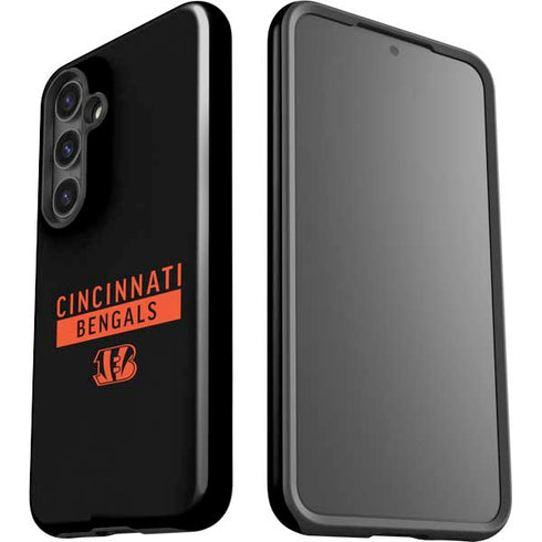 NFL Cincinnati Bengals Black Performance Series Galaxy S25 Impact Case