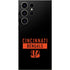 NFL Cincinnati Bengals Black Performance Series Galaxy S25 Ultra Skin