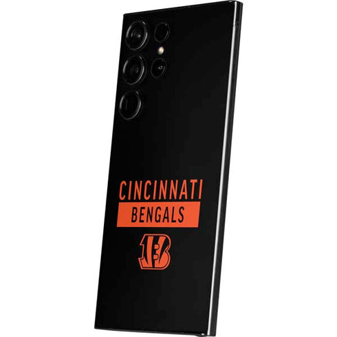 NFL Cincinnati Bengals Black Performance Series Galaxy S25 Ultra Skin