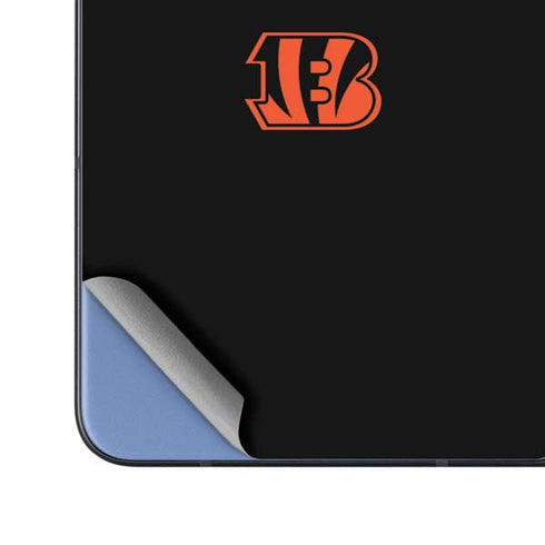 NFL Cincinnati Bengals Black Performance Series Galaxy Z Fold5 5G Skin