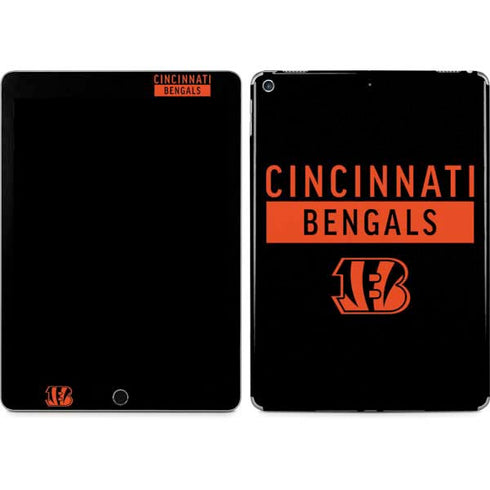NFL Cincinnati Bengals Black Performance Series iPad Skins