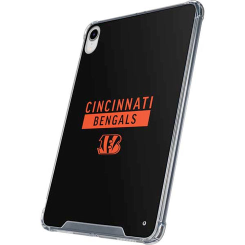 NFL Cincinnati Bengals Black Performance Series iPad 11th Gen (2025) Clear Case