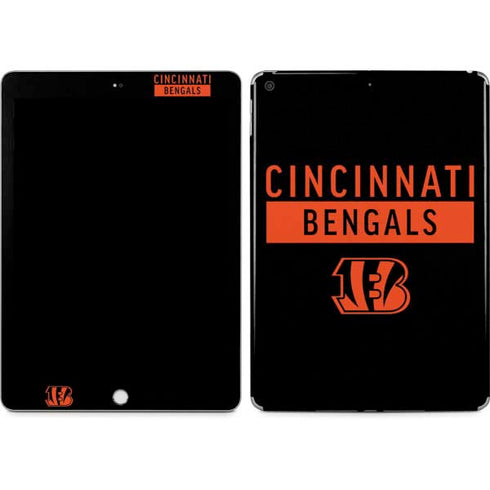 NFL Cincinnati Bengals Black Performance Series Apple iPad Skin