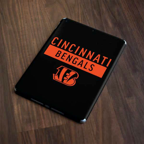 NFL Cincinnati Bengals Black Performance Series Apple iPad Skin