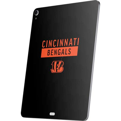 NFL Cincinnati Bengals Black Performance Series Apple iPad Air Skin