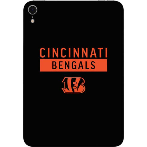 NFL Cincinnati Bengals Black Performance Series Apple iPad Mini Skin