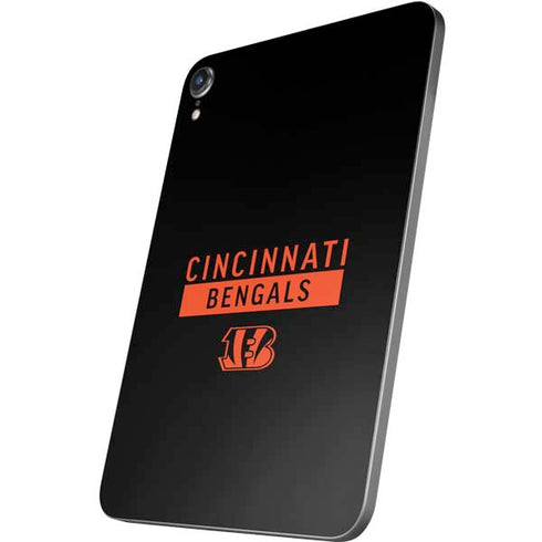 NFL Cincinnati Bengals Black Performance Series Apple iPad Mini Skin