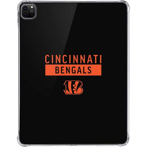 NFL Cincinnati Bengals Black Performance Series iPad Pro 11in (2024) Clear Case