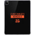 NFL Cincinnati Bengals Black Performance Series iPad Pro 11in (2024) Clear Case