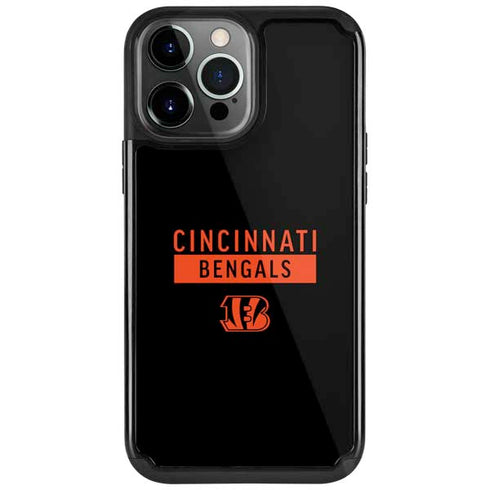 NFL Cincinnati Bengals Black Performance Series iPhone Cases