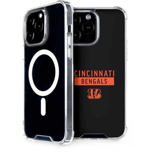 NFL Cincinnati Bengals Black Performance Series iPhone Cases