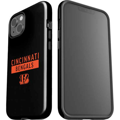 NFL Cincinnati Bengals Black Performance Series iPhone 15 Impact Case