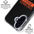 NFL Cincinnati Bengals Black Performance Series iPhone 16 Clear Case