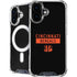 NFL Cincinnati Bengals Black Performance Series iPhone 16 MagSafe Case