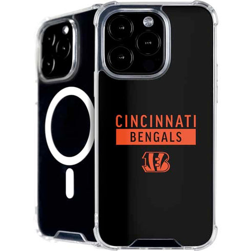NFL Cincinnati Bengals Black Performance Series iPhone 16 Pro MagSafe Case