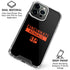 NFL Cincinnati Bengals Black Performance Series iPhone 16 Pro Max Clear Case