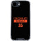 NFL Cincinnati Bengals Black Performance Series iPhone 16e Clear Case
