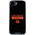 NFL Cincinnati Bengals Black Performance Series iPhone 16e Clear Case