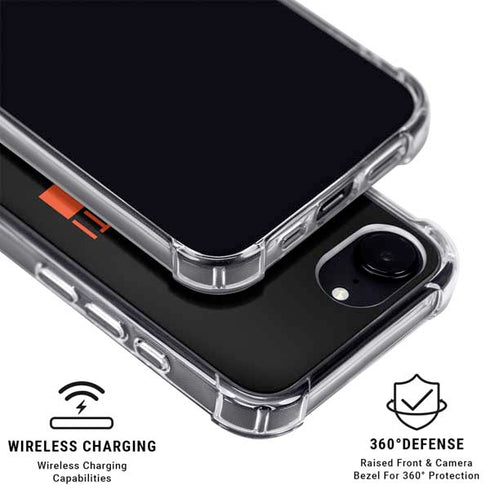 NFL Cincinnati Bengals Black Performance Series iPhone 16e MagSafe Case