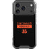NFL Cincinnati Bengals Black Performance Series iPhone 18 Pro Clear Case