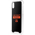 NFL Cincinnati Bengals Black Performance Series iPhone XS Clear Case