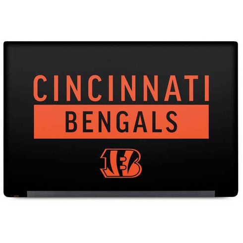 NFL Cincinnati Bengals Black Performance Series Dell Latitude Skin