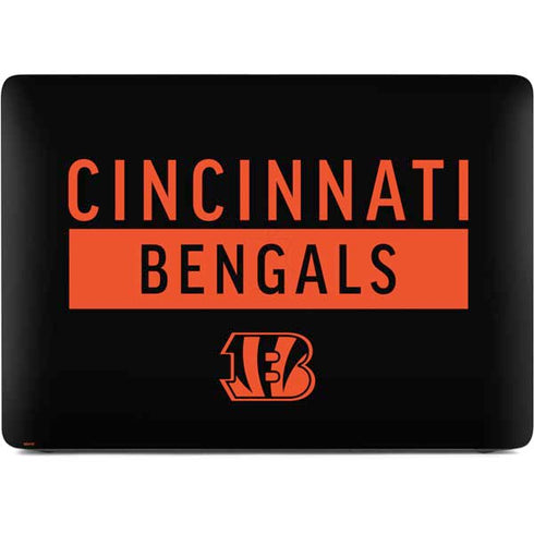 NFL Cincinnati Bengals Black Performance Series Apple MacBook Air Skin