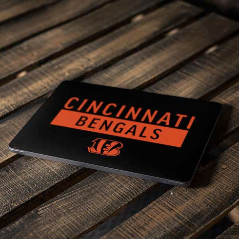 NFL Cincinnati Bengals Black Performance Series Apple MacBook Air Skin
