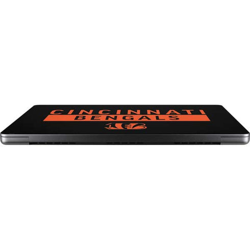 NFL Cincinnati Bengals Black Performance Series Apple MacBook Pro 14-inch Skin