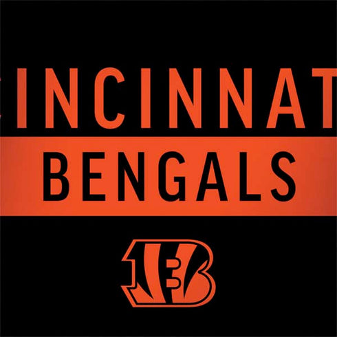 NFL Cincinnati Bengals Black Performance Series MacBook Skins