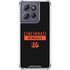 NFL Cincinnati Bengals Black Performance Series Moto G Stylus 5G (2025) Clear Case