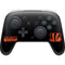 NFL Cincinnati Bengals Black Performance Series Nintendo Skins
