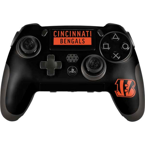 NFL Cincinnati Bengals Black Performance Series PlayStation Scuf Vantage 2 Controller Skin