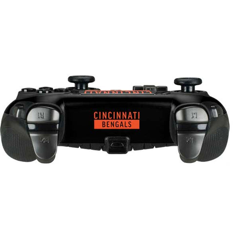 NFL Cincinnati Bengals Black Performance Series PlayStation Scuf Vantage 2 Controller Skin
