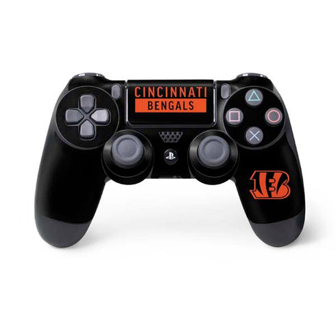 NFL Cincinnati Bengals Black Performance Series PlayStation PS4 Skins
