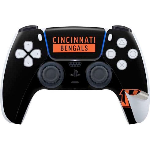 NFL Cincinnati Bengals Black Performance Series PS5 Pro Bundle Skin
