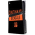 NFL Cincinnati Bengals Black Performance Series PS5 Pro Disk Console Skin