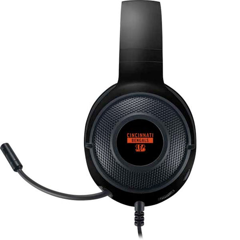 NFL Cincinnati Bengals Black Performance Series Razer Kraken X Skin