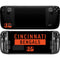 NFL Cincinnati Bengals Black Performance Series Steam Deck Handheld Gaming Computer OLED Skin
