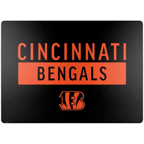 NFL Cincinnati Bengals Black Performance Series Surface Laptop 7 13.8in Skin