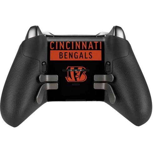 NFL Cincinnati Bengals Black Performance Series Xbox Elite Wireless Controller Series 2 Skin