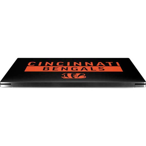 NFL Cincinnati Bengals Black Performance Series Dell XPS Skin