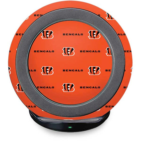 NFL Cincinnati Bengals Blitz Series Fast Charge Wireless Charging Stand Skin