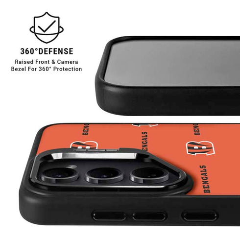 NFL Cincinnati Bengals Blitz Series Galaxy S25 Kickstand Case