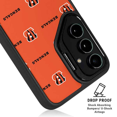 NFL Cincinnati Bengals Blitz Series Galaxy S25 Kickstand Case