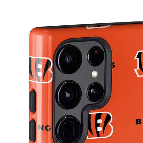 NFL Cincinnati Bengals Blitz Series Galaxy S25 Ultra Impact Case
