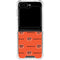 NFL Cincinnati Bengals Blitz Series Galaxy Z Flip6 Clear Case