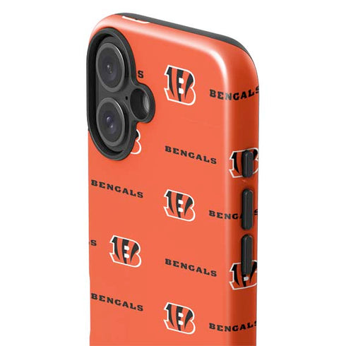 NFL Cincinnati Bengals Blitz Series iPhone 16 Plus Impact Case